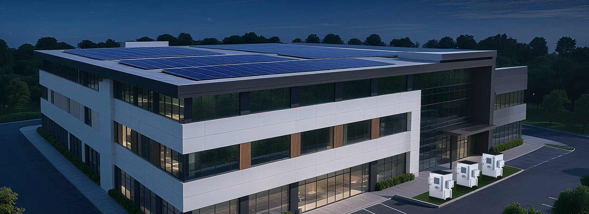 Sistemas de armazenamento de energia comercial