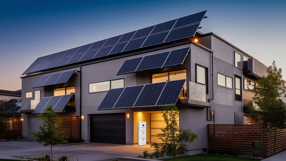 Solução de armazenamento de energia residencial