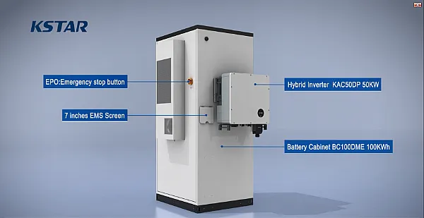 KSTAR lança sistema completo de armazenamento de energia C&I
